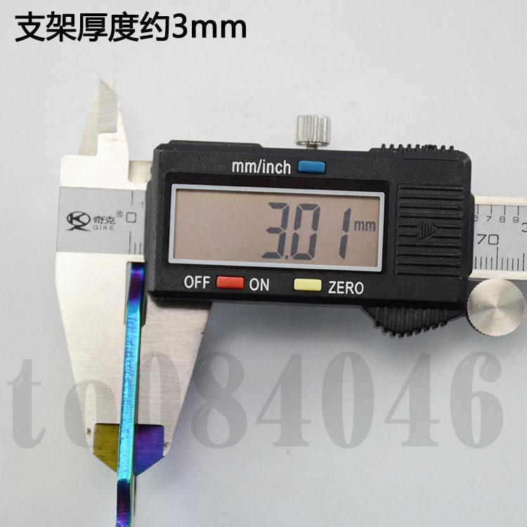 不鏽鋼 多功能 延伸支架 延伸鎖孔 洞洞鐵 螺絲座 後照鏡支架 霧燈 Z型支架 機車 擋車 電動車 行車記錄器 方向燈-細節圖4