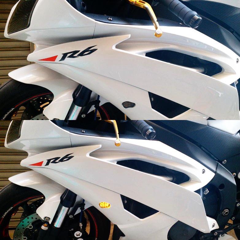 兩入 服貼式 坎入式 LED 方向燈 側向燈 R3 R15 CBR 小阿魯 suzuki MSX 川崎 山葉 MT15-細節圖7