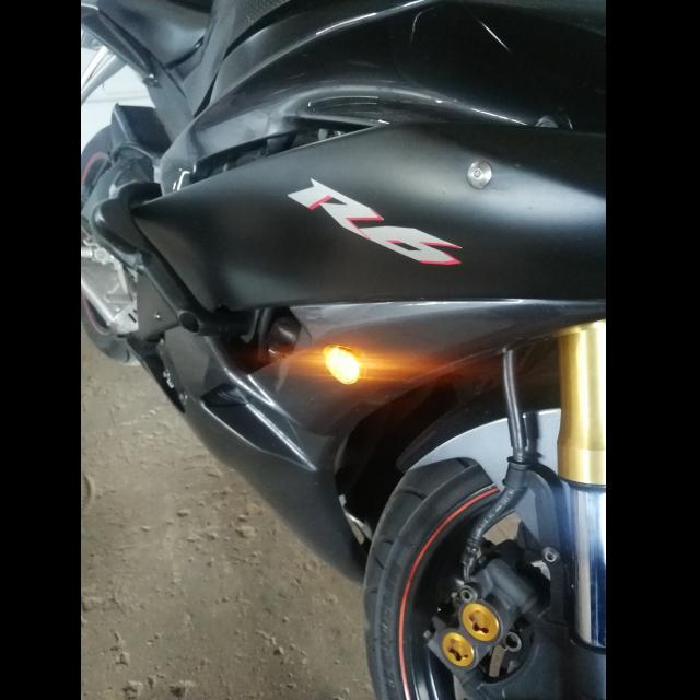 兩入 服貼式 坎入式 LED 方向燈 側向燈 R3 R15 CBR 小阿魯 suzuki MSX 川崎 山葉 MT15-細節圖9