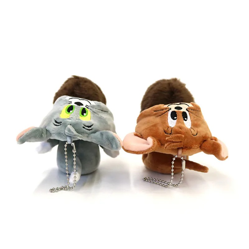 【Sekiguchi正版】夢奇奇 Monchhichi×湯姆貓傑利鼠聯名變裝吊飾 經典卡通角色扮演限定款(1組*2隻)-細節圖4