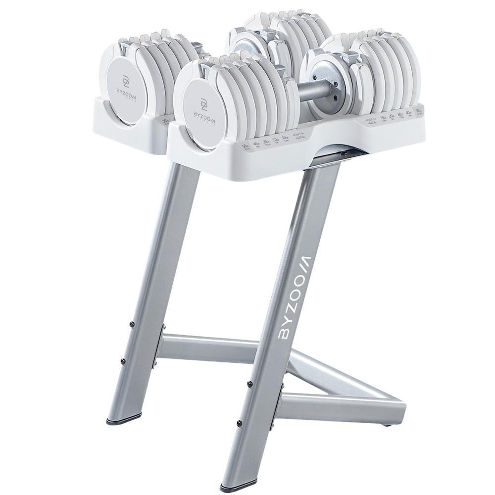 Byzoom Fitness 25kg (55磅) 調式啞鈴x2 +包含啞鈴架 ［組合］　-細節圖2
