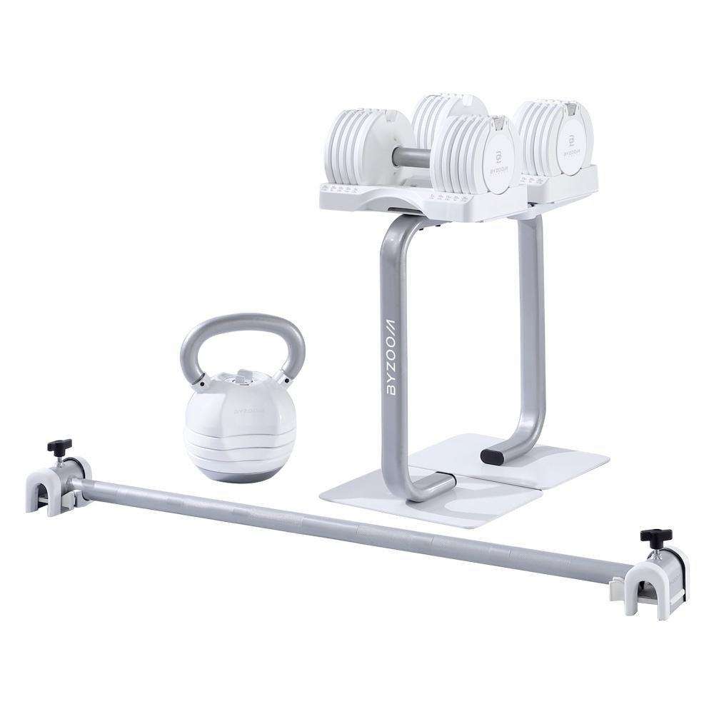 Byzoom Fitness 25LB可調式啞鈴 健身房全系列組合-細節圖2