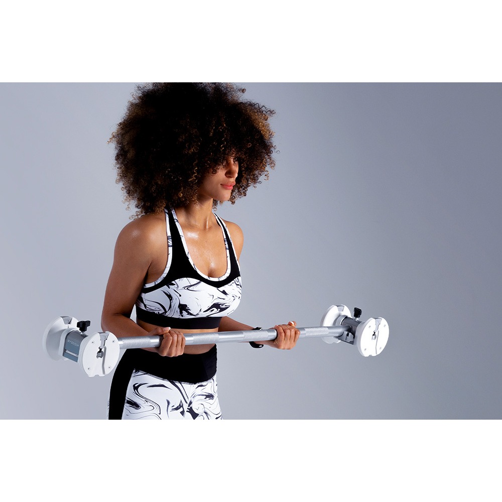 Byzoom Fitness 12.5磅(6kg) 可調式啞鈴 白 (組合套組) 預購-細節圖7