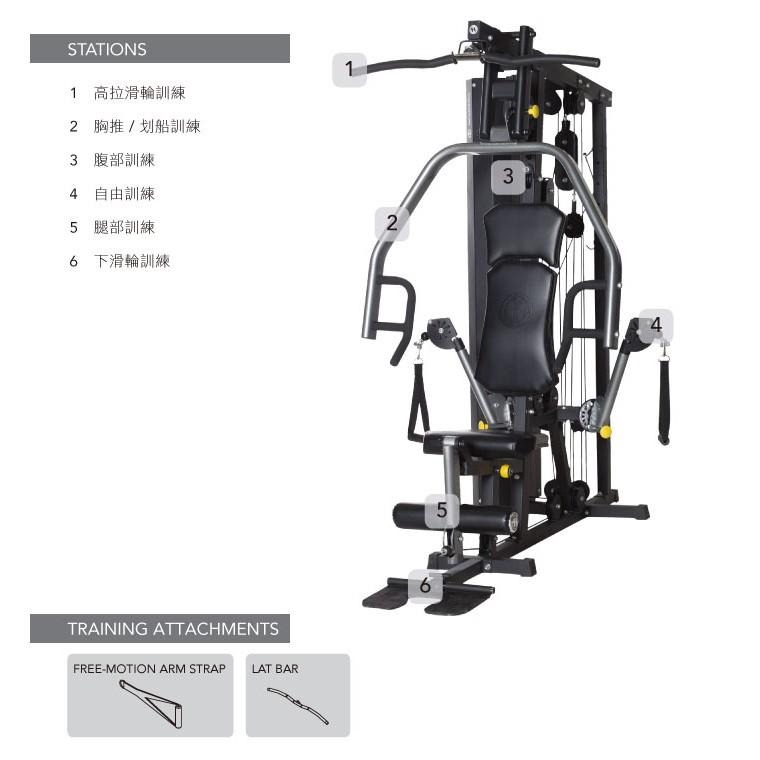 喬山 HORIZON Torus 3 多功能 重量訓練機 重訓機-細節圖3