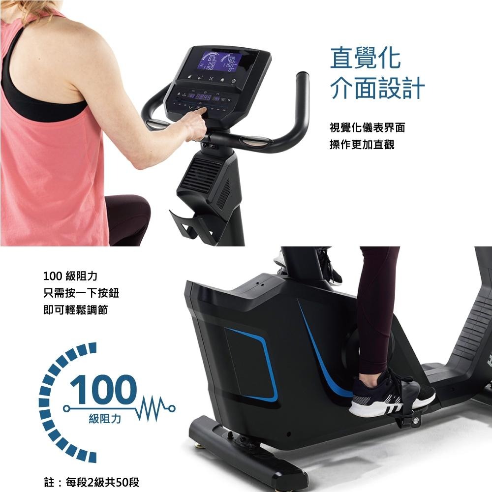 喬山 HORIZON 5.0U-21 直立式健身車 飛輪-細節圖4