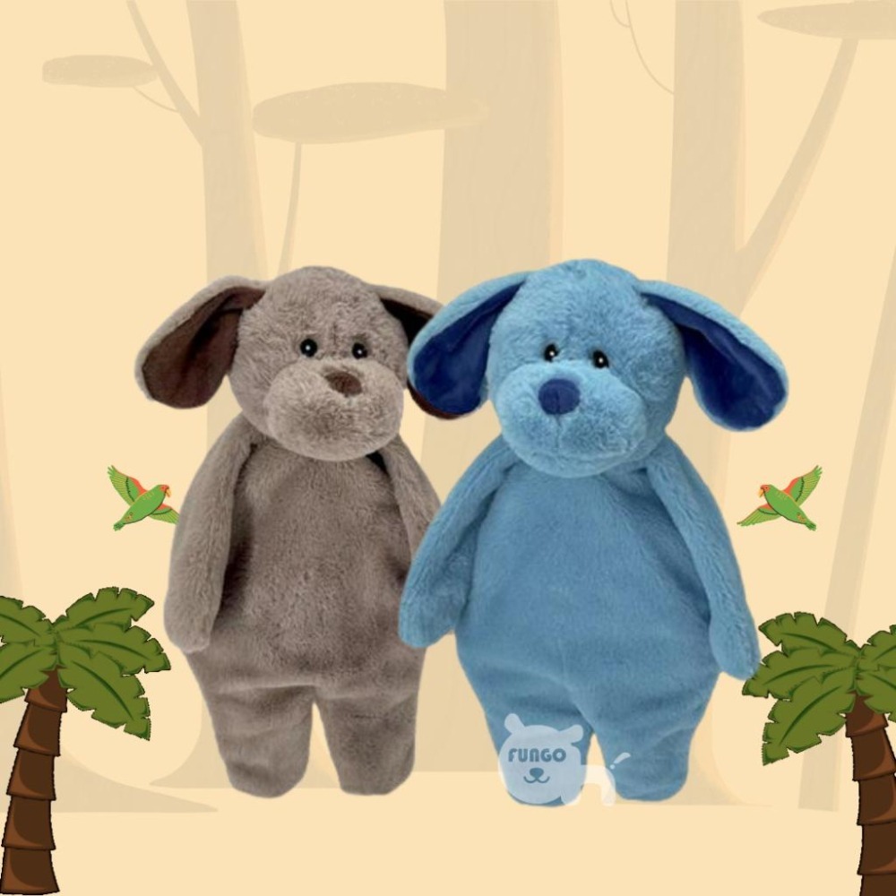 {關門放狗} 美國 Petlou Floppy Animals 軟綿綿動物 無棉花填充 寵物啾啾/響紙絨毛玩偶-細節圖9