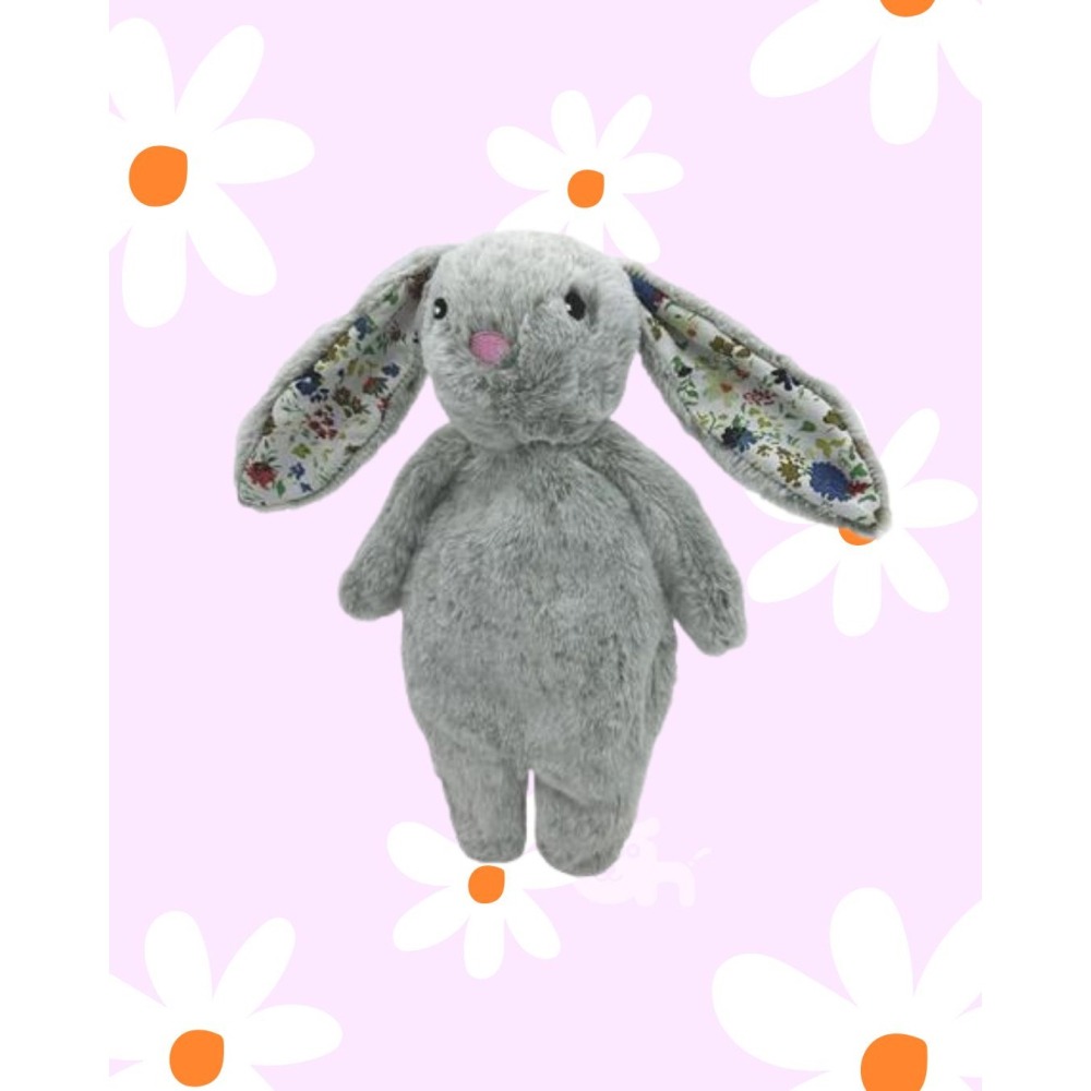 {關門放狗} 美國 Petlou Floppy Rabbit 軟綿綿田園兔兔 無棉花填充 寵物啾啾/響紙絨毛玩偶-細節圖3