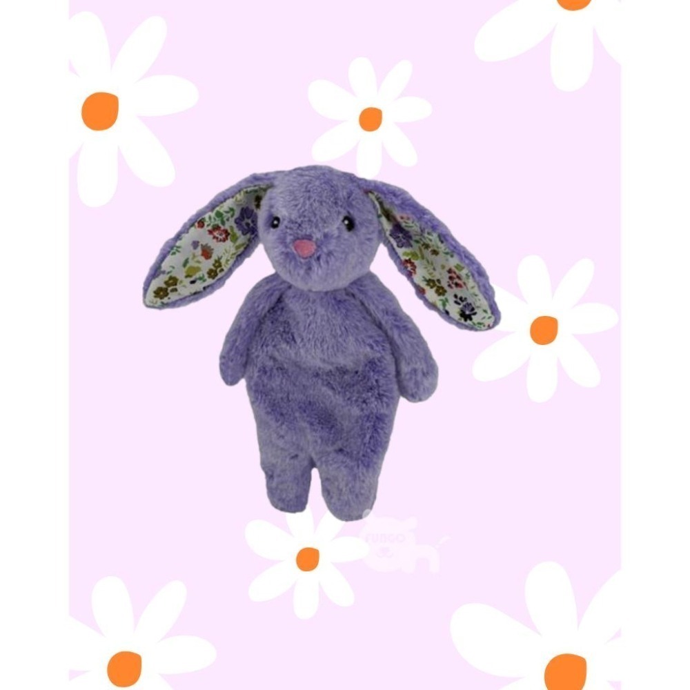 {關門放狗} 美國 Petlou Floppy Rabbit 軟綿綿田園兔兔 無棉花填充 寵物啾啾/響紙絨毛玩偶-細節圖5