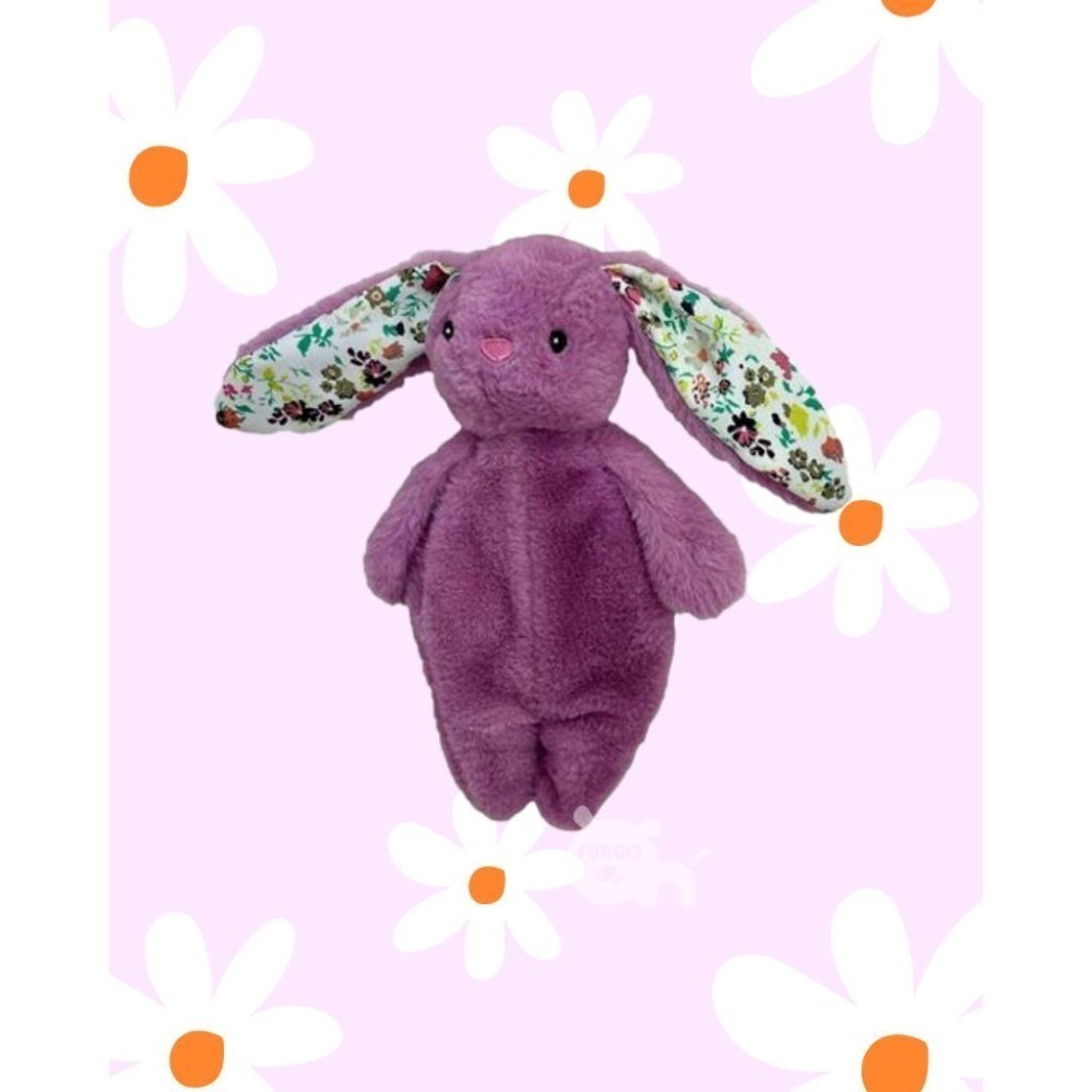 {關門放狗} 美國 Petlou Floppy Rabbit 軟綿綿田園兔兔 無棉花填充 寵物啾啾/響紙絨毛玩偶-細節圖6