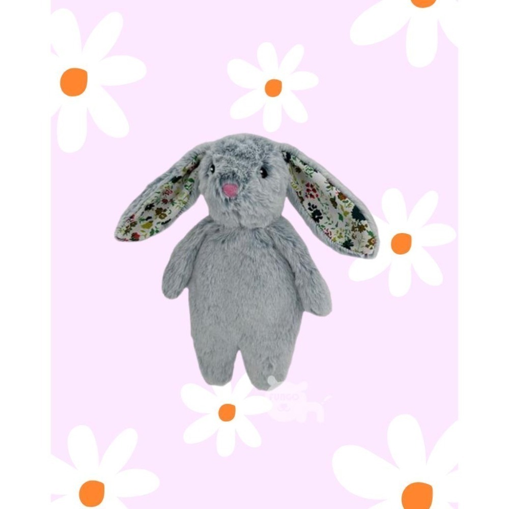 {關門放狗} 美國 Petlou Floppy Rabbit 軟綿綿田園兔兔 無棉花填充 寵物啾啾/響紙絨毛玩偶-細節圖7