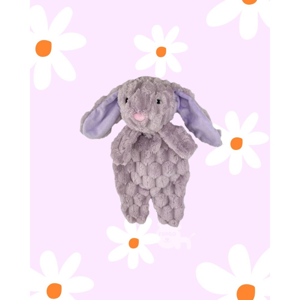 {關門放狗} 美國 Petlou Floppy Rabbit 軟綿綿田園兔兔 無棉花填充 寵物啾啾/響紙絨毛玩偶-細節圖9