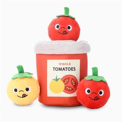 {關門放狗} 加拿大 HugSmart Tomato Can 可口美番茄汁 寵物藏食益智玩具