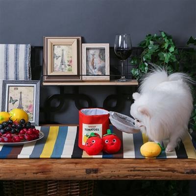 {關門放狗} 加拿大 HugSmart Tomato Can 可口美番茄汁 寵物藏食益智玩具-細節圖5