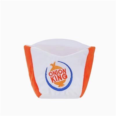 {關門放狗}加拿大 HugSmart Food Party Onion Ring 酥炸洋蔥圈 寵物藏寶益智玩具-細節圖2
