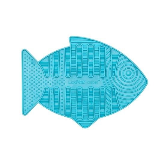 {關門放狗} 澳洲 LickiMat Casper 魚造型 寵物慢食墊-細節圖3
