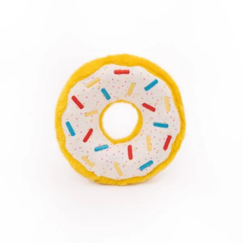 美國 ZippyPaws Birthday Donutz 生日甜甜圈 寵物啾啾玩具