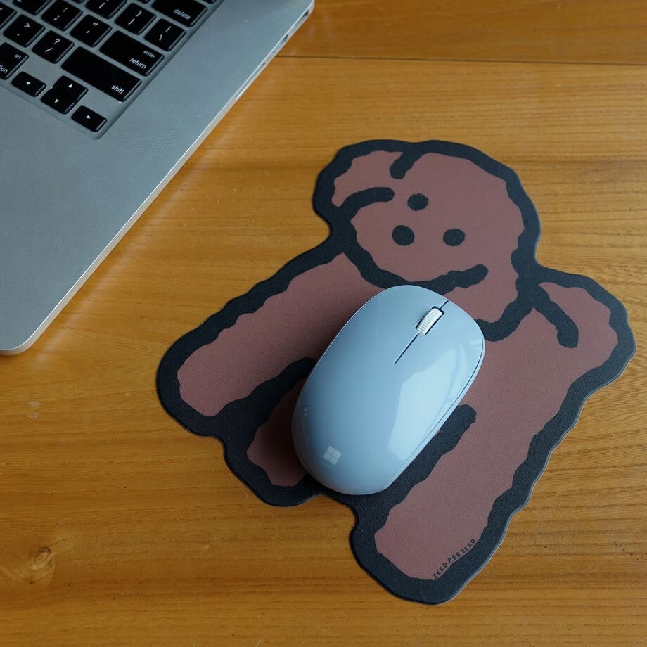 韓國設計師品牌 Mouse Pad 貓咪/狗狗 圖案造型 滑鼠墊-細節圖5