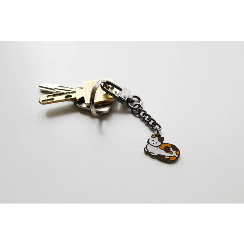 韓國設計師品牌 Metal Keyring 狗狗/貓咪造型 金屬鑰匙圈-細節圖5