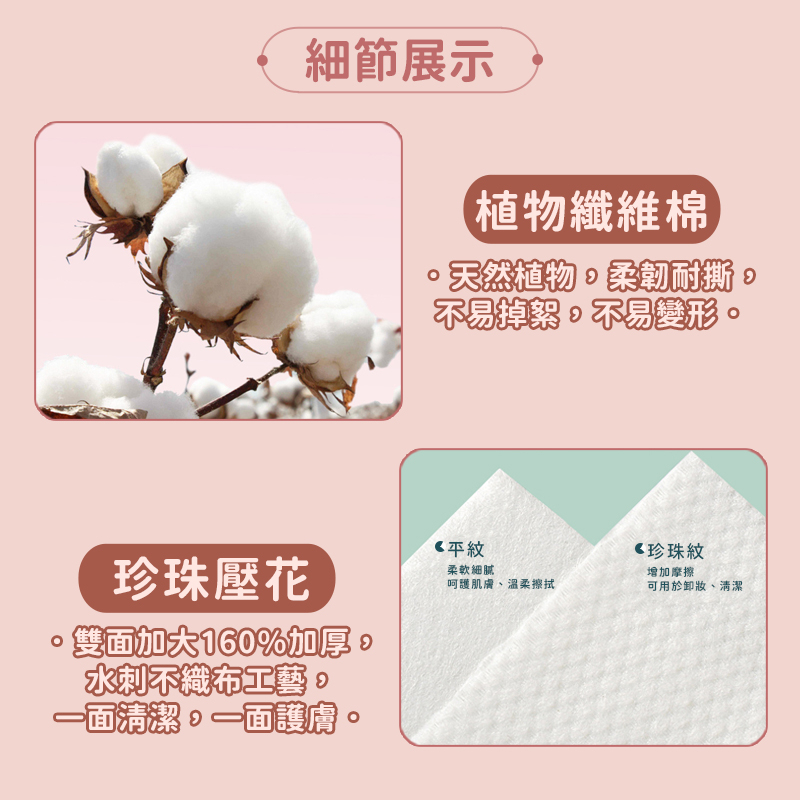 台灣現貨🔥一次性洗臉巾 洗臉巾 毛巾 珍珠紋 加大20x20 棉柔巾 美容巾 臉部清潔 卸妝保養 抽取式 化妝棉 洗臉-細節圖9