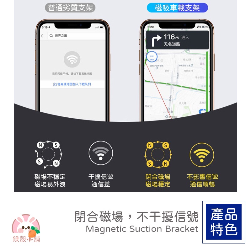 台灣現貨 🔥導航支架 磁吸手機架 車用 汽車 手機架 車用手機架 手機支架 汽車手機架 磁鐵 汽車手機支架 磁吸手機支架-細節圖5