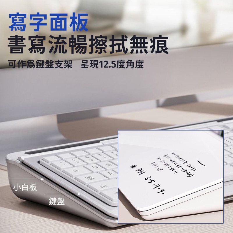 台灣出貨🔥白板 電腦螢幕留言板 辦公室 螢幕留言板 玻璃白板白板行事曆 桌面收納盒 辦公小白板 寫字板 記事板 聖誕禮物-細節圖4