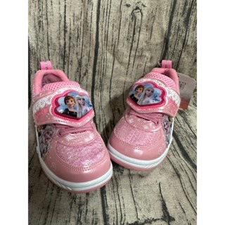 FROZEN II冰雪奇緣 冰雪女王 童款電燈休閒運動鞋 [FOKX04963] 粉台灣製造 全新特價390元-細節圖2