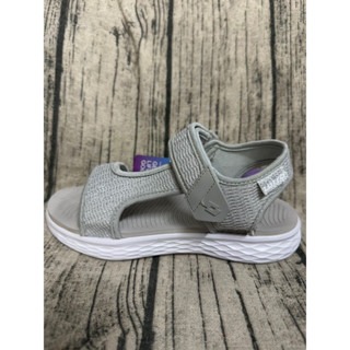 麻糬鞋屋 LOTTO樂得-義大利第一品牌 女款Q-LIGHT 極輕量織帶涼鞋 3379-銀 超低直購價390元-細節圖2