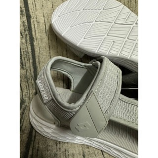 麻糬鞋屋 LOTTO樂得-義大利第一品牌 女款Q-LIGHT 極輕量織帶涼鞋 3379-銀 超低直購價390元-細節圖4