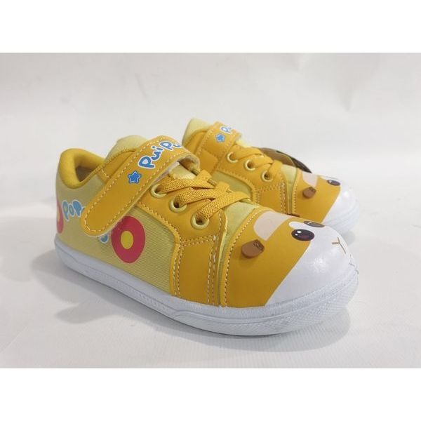 麻糬鞋屋👟天竺鼠車車 童款立體耳朵運動休閒布鞋(可當室內鞋) 20804-黃 MIT台灣製造 超低直購價290元-細節圖2