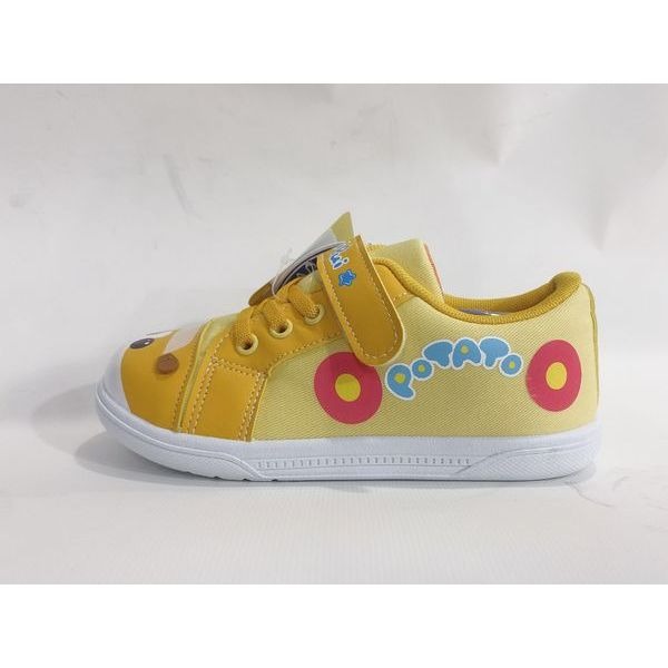 麻糬鞋屋👟天竺鼠車車 童款立體耳朵運動休閒布鞋(可當室內鞋) 20804-黃 MIT台灣製造 超低直購價290元-細節圖3