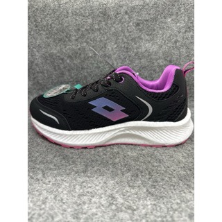 麻糬鞋屋👟LOTTO樂得 女鞋 創跑鞋 II 爆彈分子中底 避震 慢跑鞋 運動鞋 3820 黑紫特價690元-細節圖3