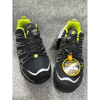 麻糬鞋屋👟GOODYEAR固特異 玩樂戶外-男款靜態防水多功能戶外運動鞋 健行鞋 登山鞋23405黑綠特價 890元-細節圖2