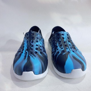 麻糬鞋屋👟LOTTO樂得-義大利第一品牌 童款經典洞洞鞋 0380-迷彩黑藍 超低直購價190元-細節圖3