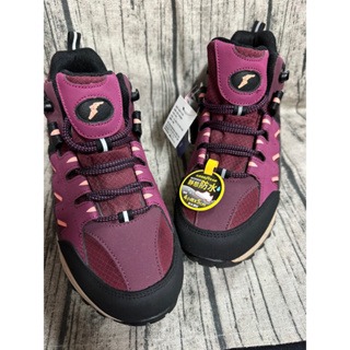 麻糬鞋屋👟GOODYEAR固特異 探險旅行家W1 女款抗水郊山健行鞋登山鞋 踏青鞋 12522 酒紅 特價890元-細節圖2
