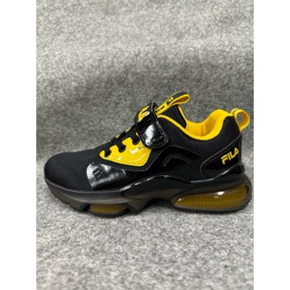 麻糬鞋屋👟FILA-男童抗菌防臭氣墊慢跑運動鞋2-J828X-099全新特價950元-細節圖3