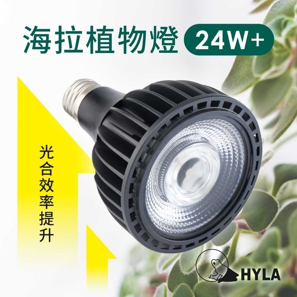 新一代  24W+植物燈泡 海拉植物燈 4200K色溫 PA燈 聚光型 開花植物 龍舌蘭 鹿角蕨 觀葉適用-規格圖8