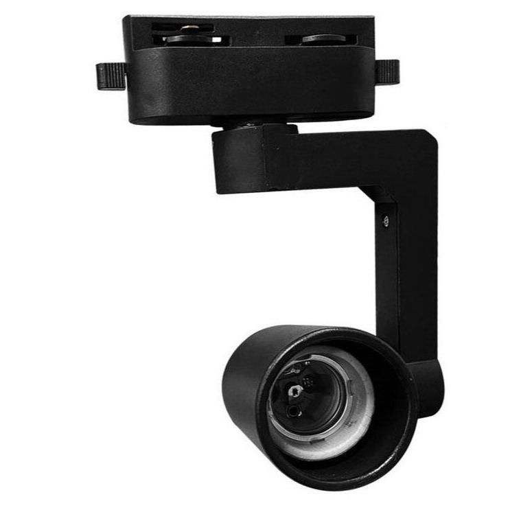 PAR30小圓筒軌道燈殼 E27 燈殼 燈具 喇叭型燈 LED燈 展示燈 燈座 裝飾擺設 軌道燈 投射燈-細節圖3