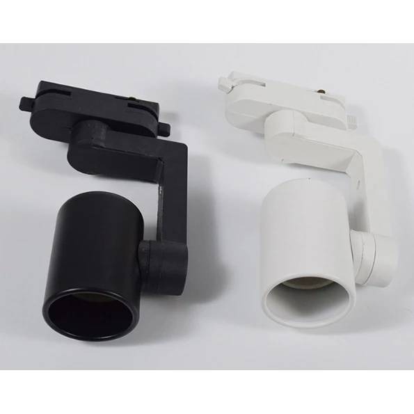 PAR30小圓筒軌道燈殼 E27 燈殼 燈具 喇叭型燈 LED燈 展示燈 燈座 裝飾擺設 軌道燈 投射燈-細節圖4