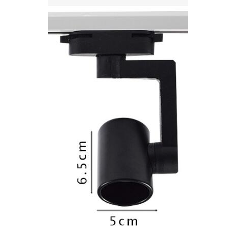 PAR30小圓筒軌道燈殼 E27 燈殼 燈具 喇叭型燈 LED燈 展示燈 燈座 裝飾擺設 軌道燈 投射燈-規格圖4