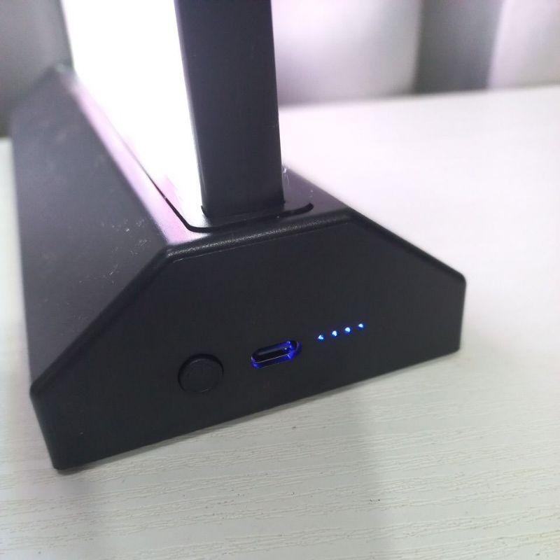 台灣現貨 A4雙面充電 吧台燈箱 A4燈箱 桌面廣告燈箱 菜單展示 價目表 吧檯點菜必備利器 雙面顯示 黑白兩色外框-細節圖2