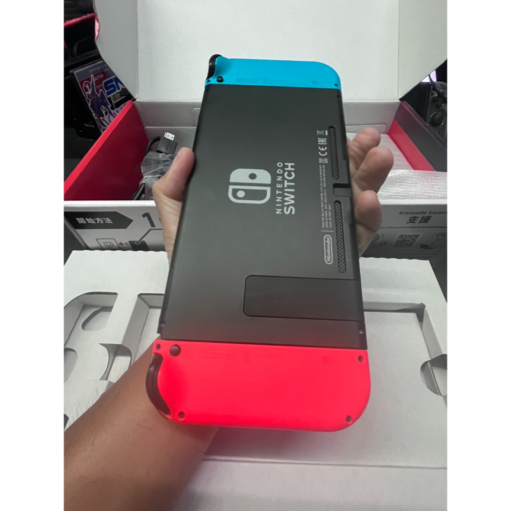 Nintendo Switch 主機 電力加強版 [中古]-細節圖4