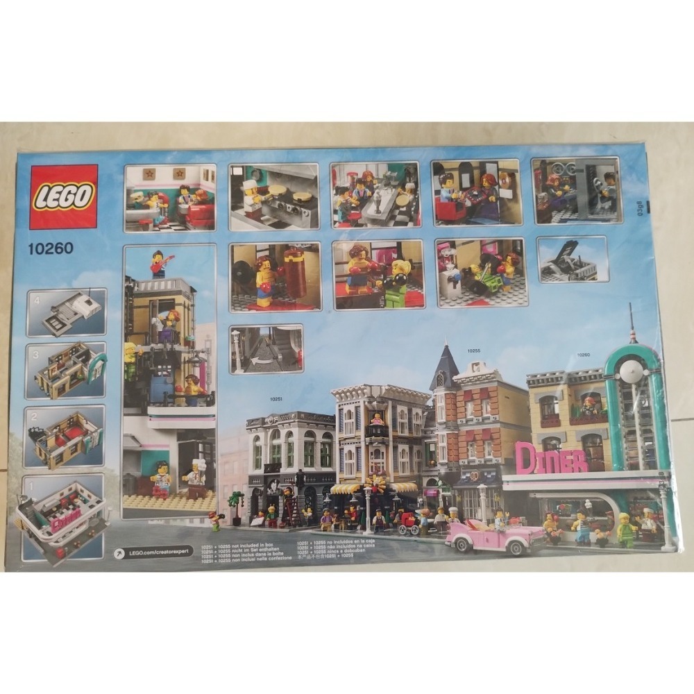 樂高 LEGO 街景 10260 美式餐廳-細節圖2