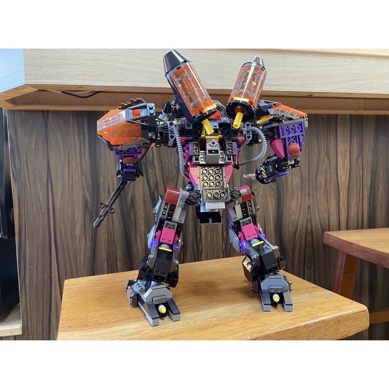 80010 二手已組樂高 牛魔王機甲 無人偶 悟空小俠 火焰山 絕版-細節圖6