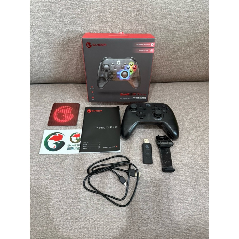 蓋世小雞 T4 PRO手把 二手 藍牙 無線 gamesir-細節圖2