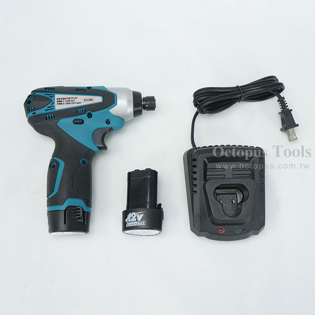【鴻鈞】 鋰電起子機 【快充雙電池組】 電動起子機 起子機 電鑽起子機 充電起子機 Octopus 257.900-細節圖2