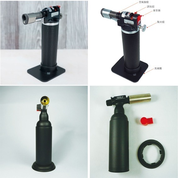 【鴻鈞】瓦斯噴火槍/噴燈頭 打火機 噴焊槍 鐵焊槍 點火槍 露營噴槍 烤肉噴槍 瓦斯焊槍 可倒噴 523.2001-細節圖2