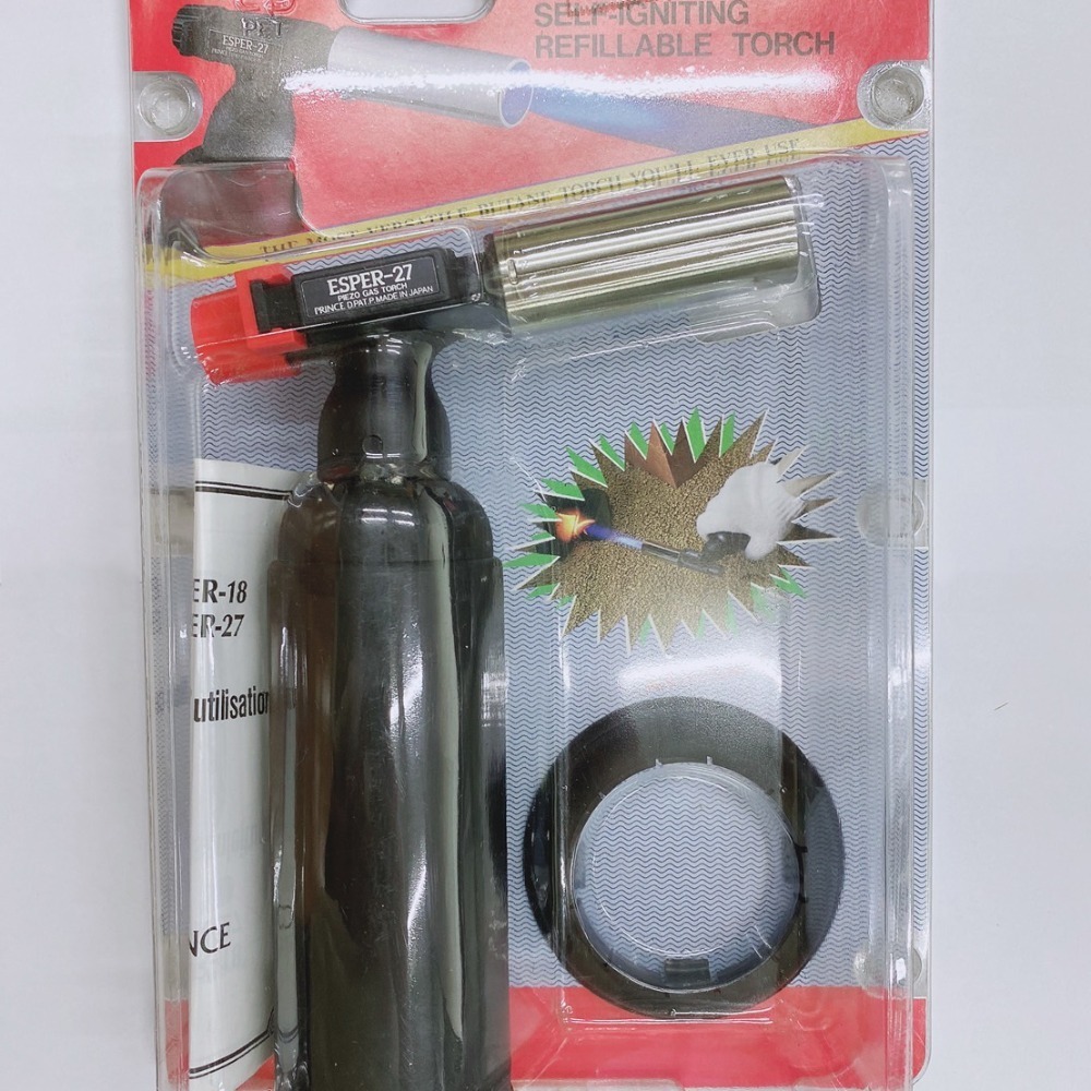 【鴻鈞】瓦斯噴火槍/噴燈頭 打火機 噴焊槍 鐵焊槍 點火槍 露營噴槍 烤肉噴槍 瓦斯焊槍 可倒噴 523.2001-細節圖4