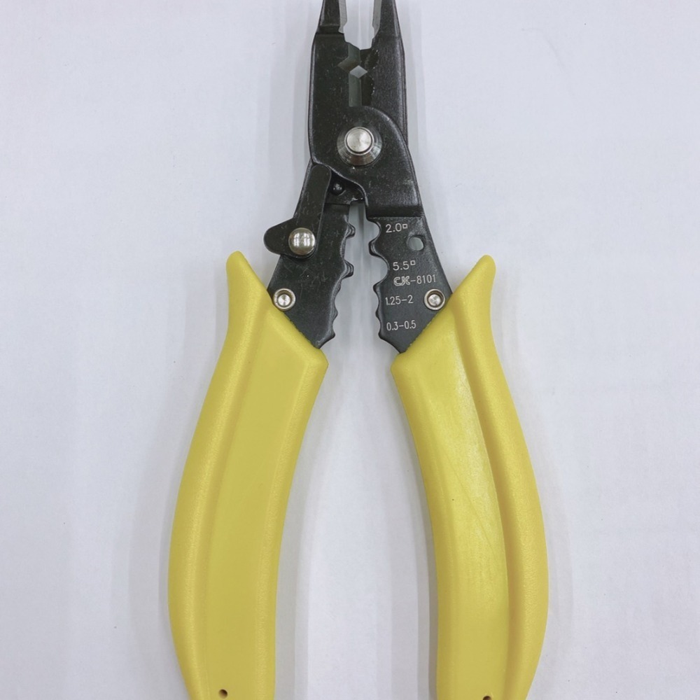 【鴻鈞】 專利多功能鉗 【技職檢定考試專用鉗】 剝線鉗 壓接鉗 壓線鉗 斜口鉗 503.8101 503.279-細節圖5