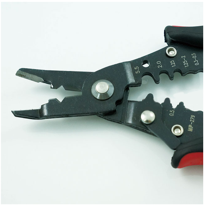 【鴻鈞】 專利多功能鉗 【技職檢定考試專用鉗】 剝線鉗 壓接鉗 壓線鉗 斜口鉗 503.8101 503.279-細節圖8