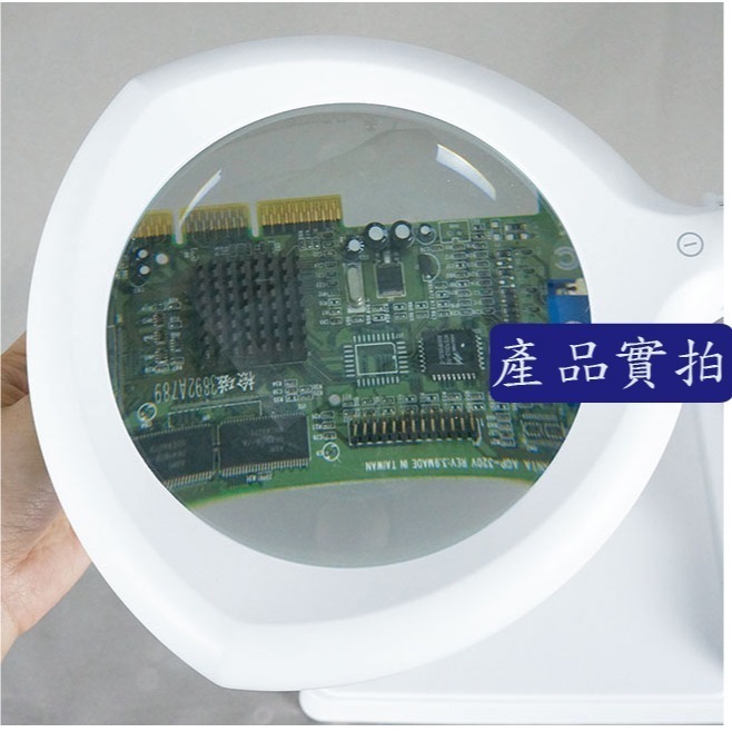 【鴻鈞】 LED觸控照明放大鏡 【台灣快速出貨】 放大鏡 放大鏡檯燈 桌上放大鏡 206.560 206.770-細節圖6